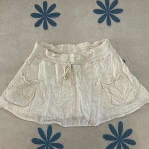 Y2K low rise coquette cottage core mini skirt